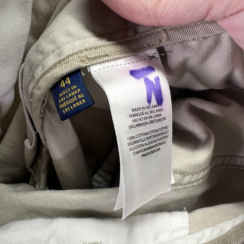 Polo Ralph Lauren Cargo Shorts Mens 44 Beige Classic Outdoor Pockets Casual - Picture 8 of 8